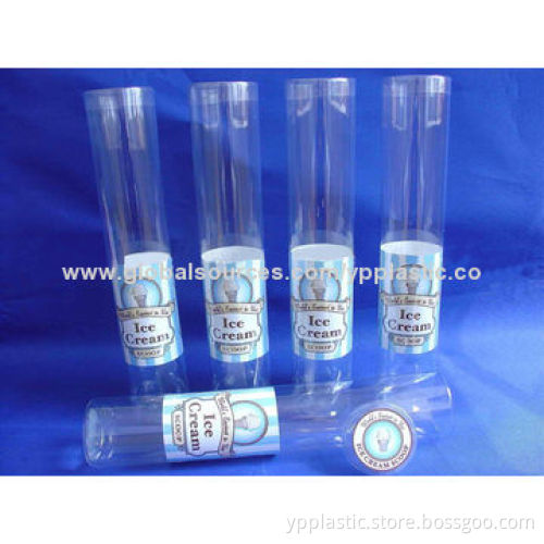 PVC Tube, Printing and Label Services are Available, 100% Recyclable Material